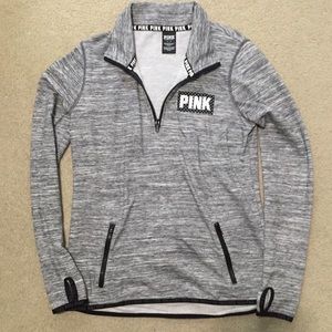 cute PINK quarter zip 🍂🍁